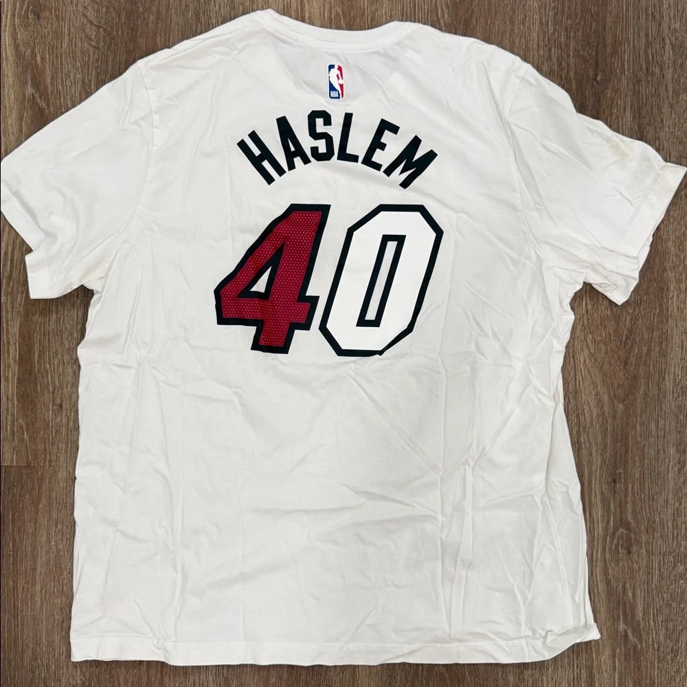 Nike Miami Heat Haslam Tshirt Jersey - Picture 2 of 2